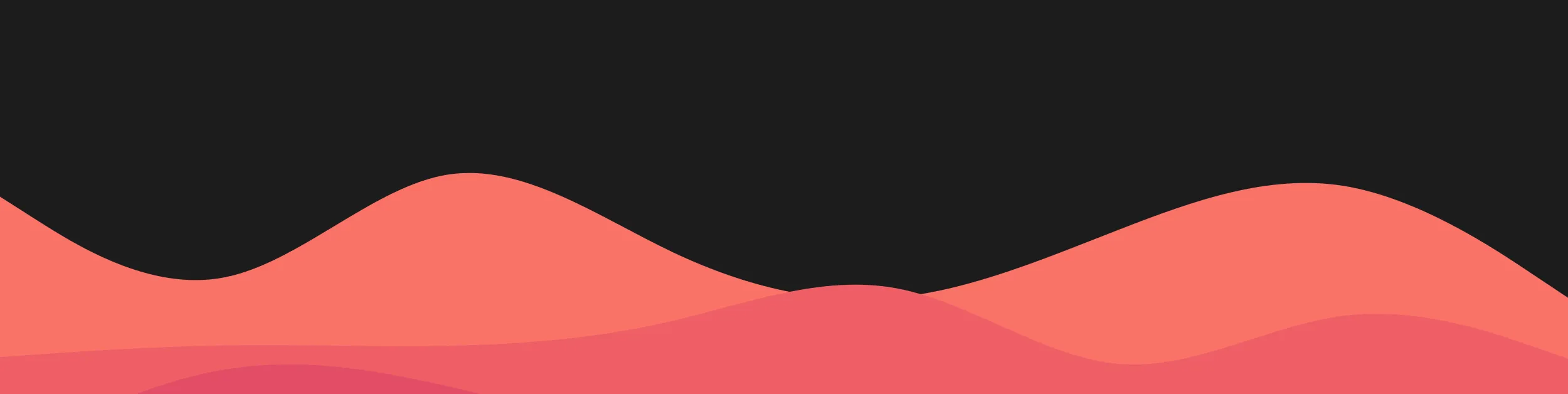 Decorative red wave background for pricing page